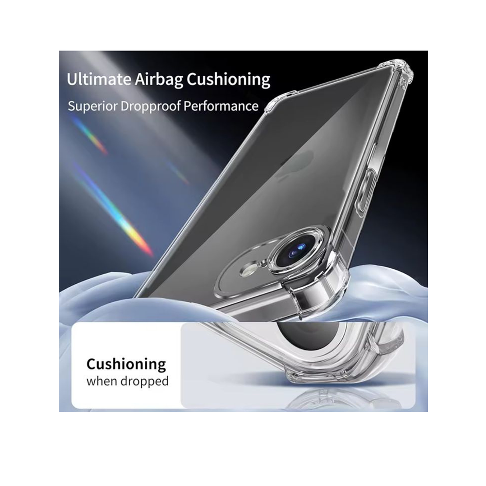 Carcasa Transparente Antishock Para iPhone 17e