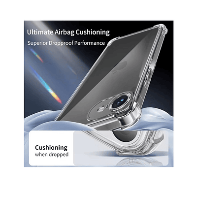 Carcasa Transparente Antishock Para iPhone 17e