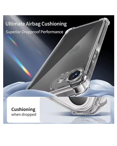 Carcasa Transparente Antishock Para iPhone 17e