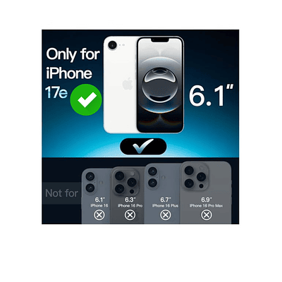 Carcasa Magnética Magsafe Para iPhone 17e