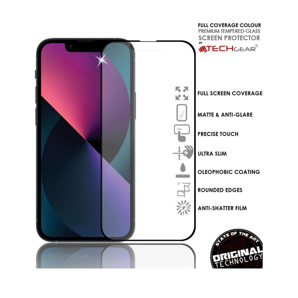 Lamina Vidrio Templado Completa Para iPhone 17e