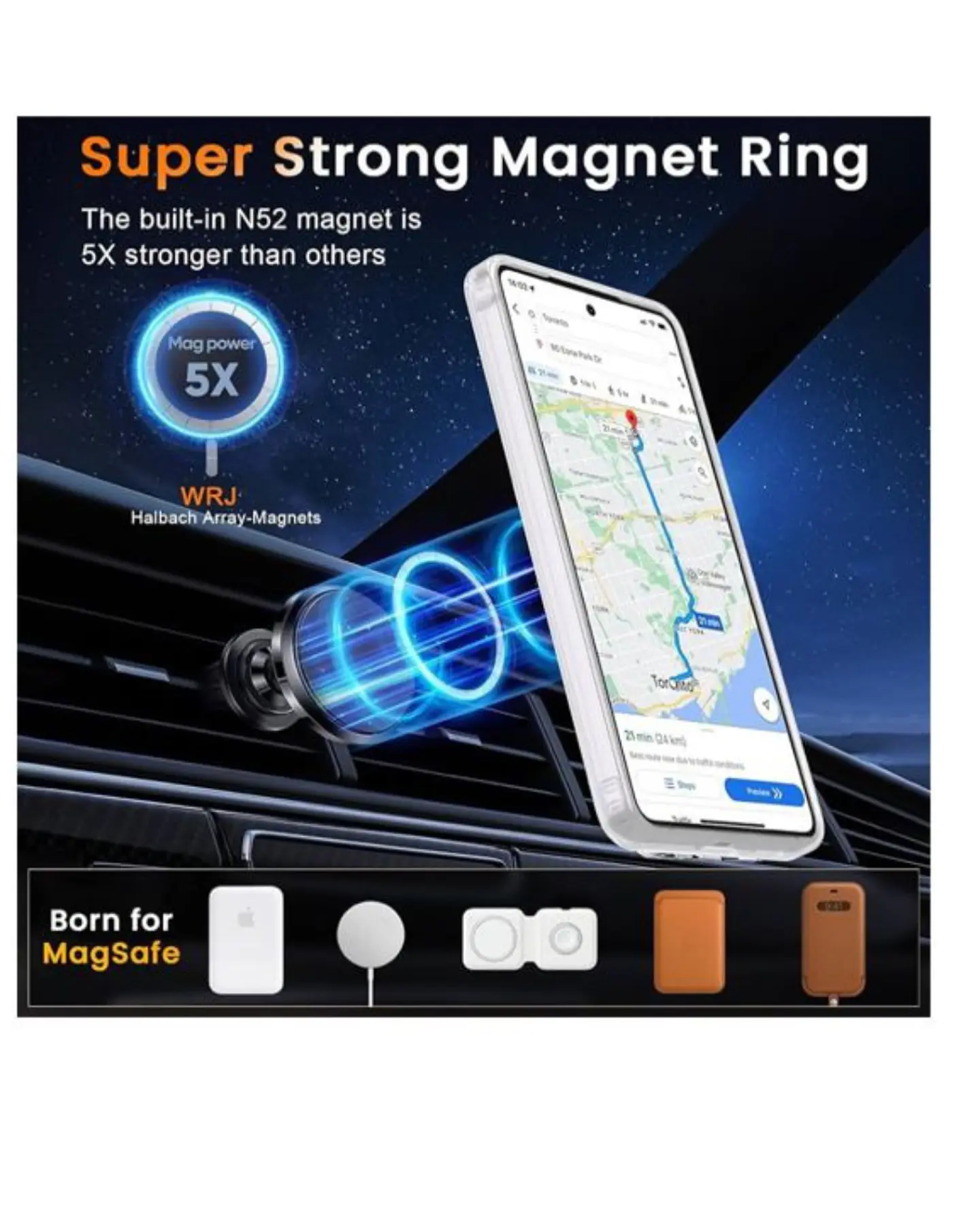Carcasa Magnética Magsafe Para Samsung S26 Plus 5
