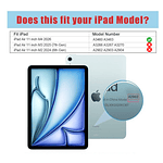 Lámina De Vidrio Templado Para iPad Air 11 M4 2026