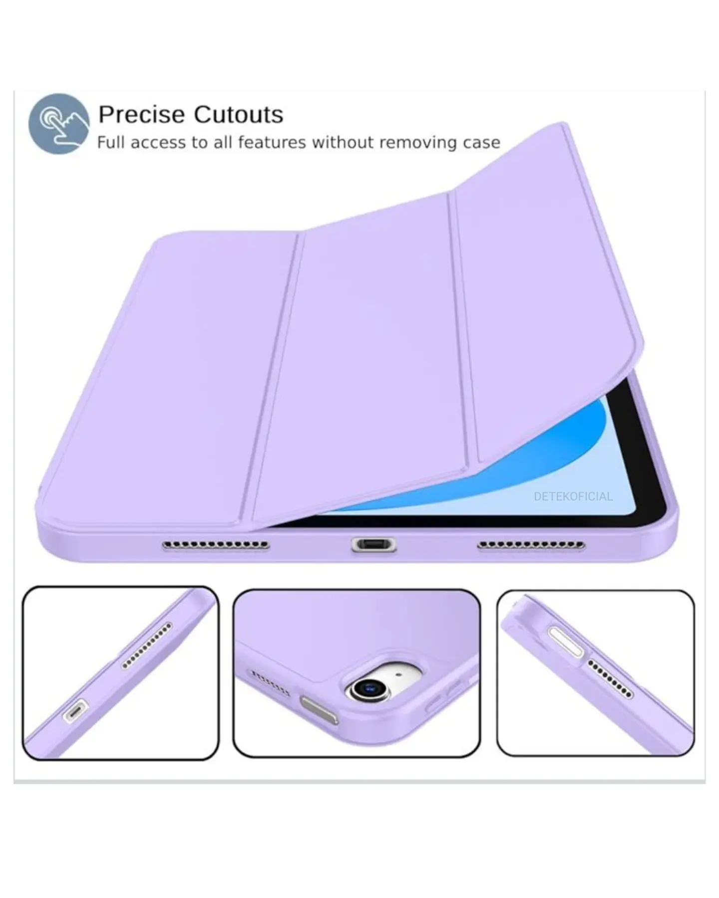 Funda Smart Cover Con Ranura Para iPad 11th Generación A16 2025 9