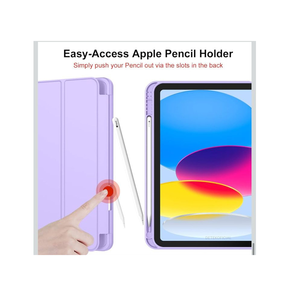 Funda Smart Cover Con Ranura Para iPad 11th Generación A16 2025