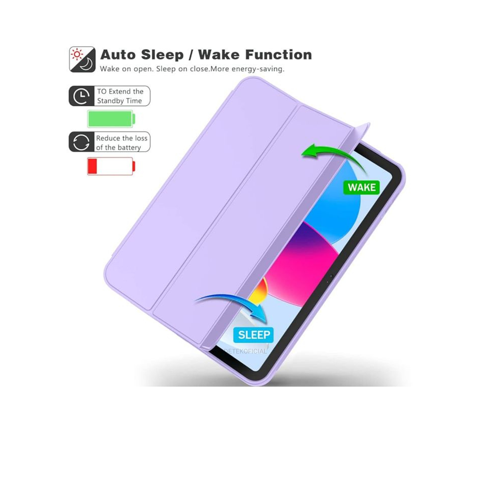 Funda Smart Cover Con Ranura Para iPad 11th Generación A16 2025