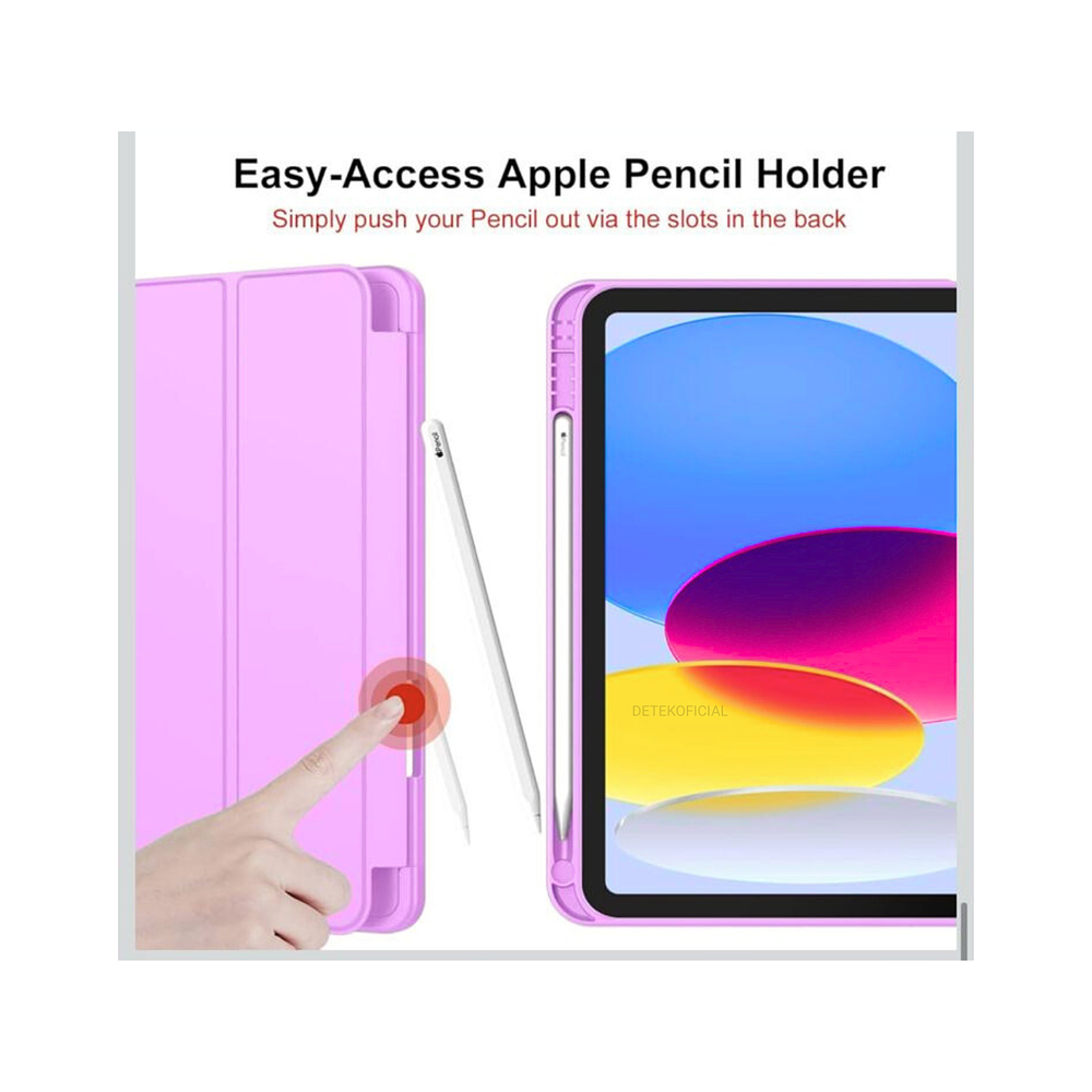 Funda Smart Cover Con Ranura Para iPad 11th Generación A16 2025