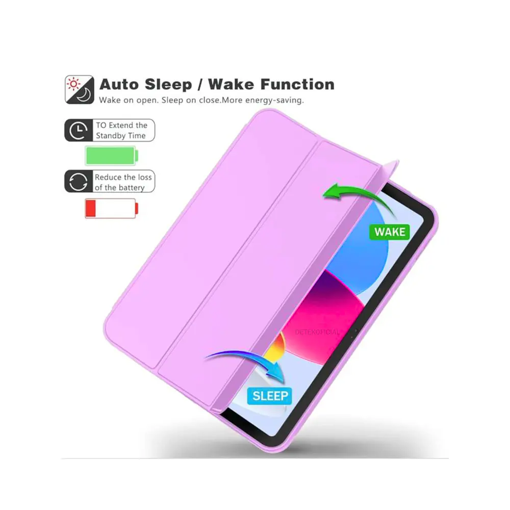 Funda Smart Cover Con Ranura iPad 10.9" 10ma Generación 2022