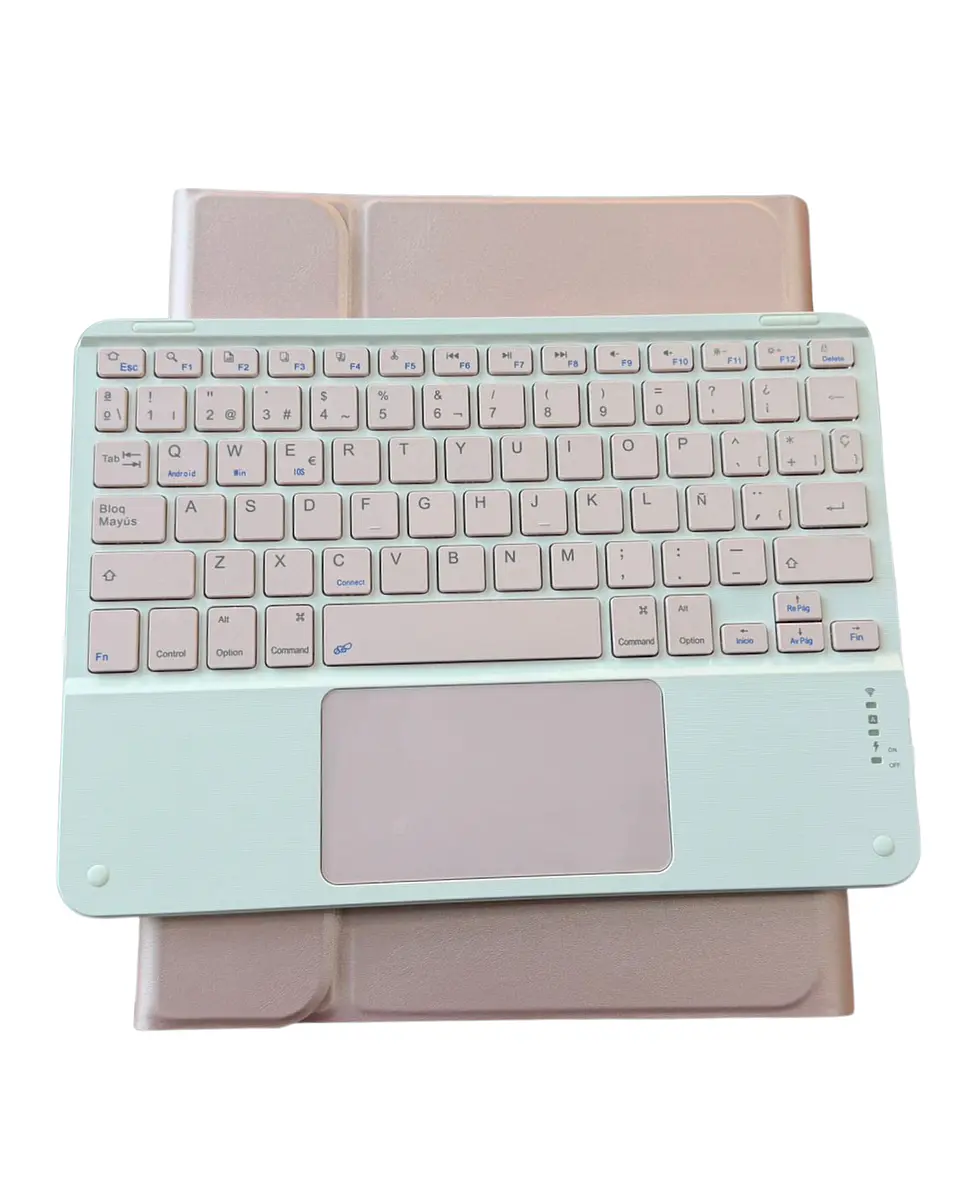 Funda Con Teclado Español Touchpad Para iPad 10ma Generación 10.9 2022 12