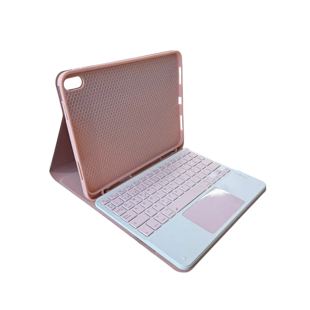 Funda Con Teclado Español Touchpad Para iPad 11 A16 2025 