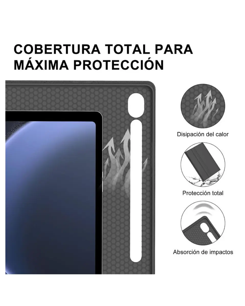 Funda Con Teclado Español Touchpad Para Samsung S10 Lite  3