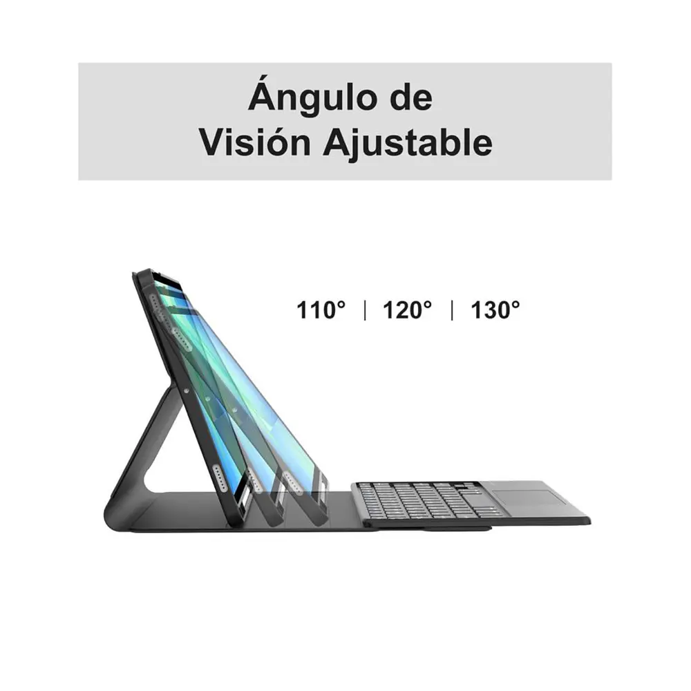 Funda Con Teclado Español Touchpad Para Samsung S10 Lite 
