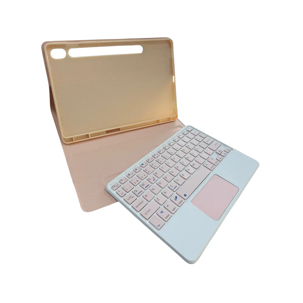 Funda Con Teclado Español Touchpad Para Samsung S10 Lite 