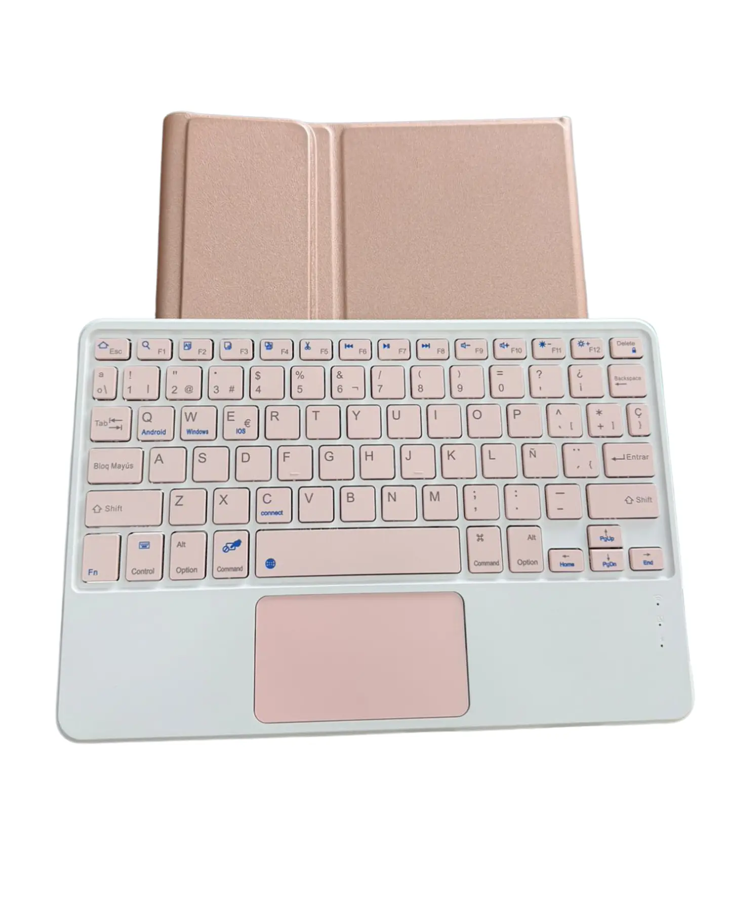 Funda Con Teclado Español Touchpad Para Samsung S10 Lite  9