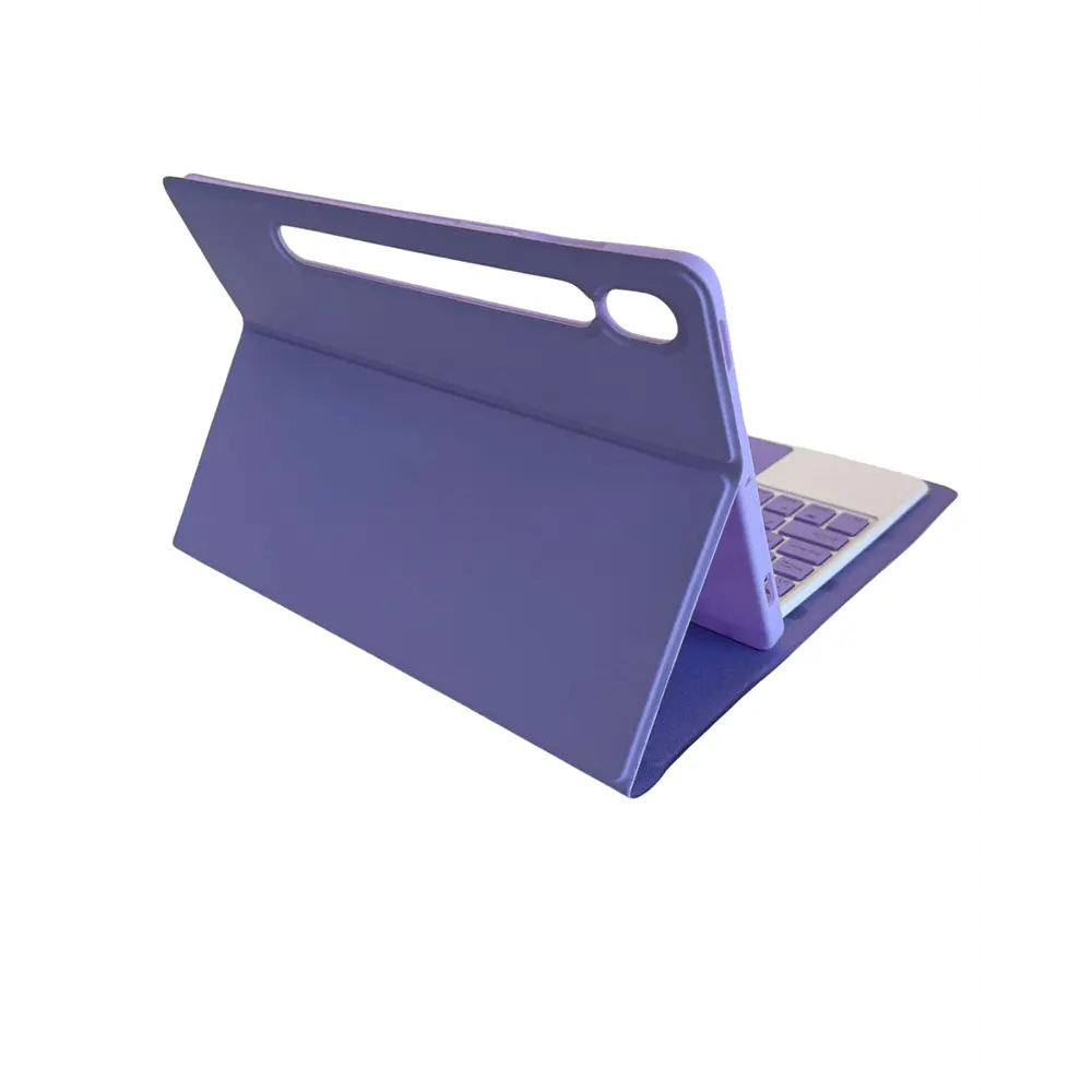 Funda Con Teclado Español Touchpad Para Samsung S10 Lite 