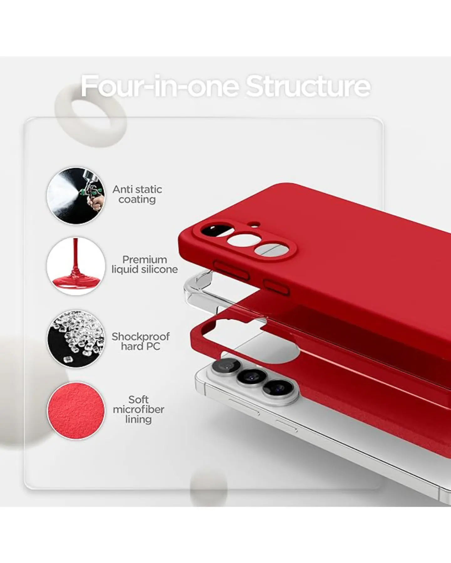 Carcasa Silicona Color para Samsung S26 5g 8