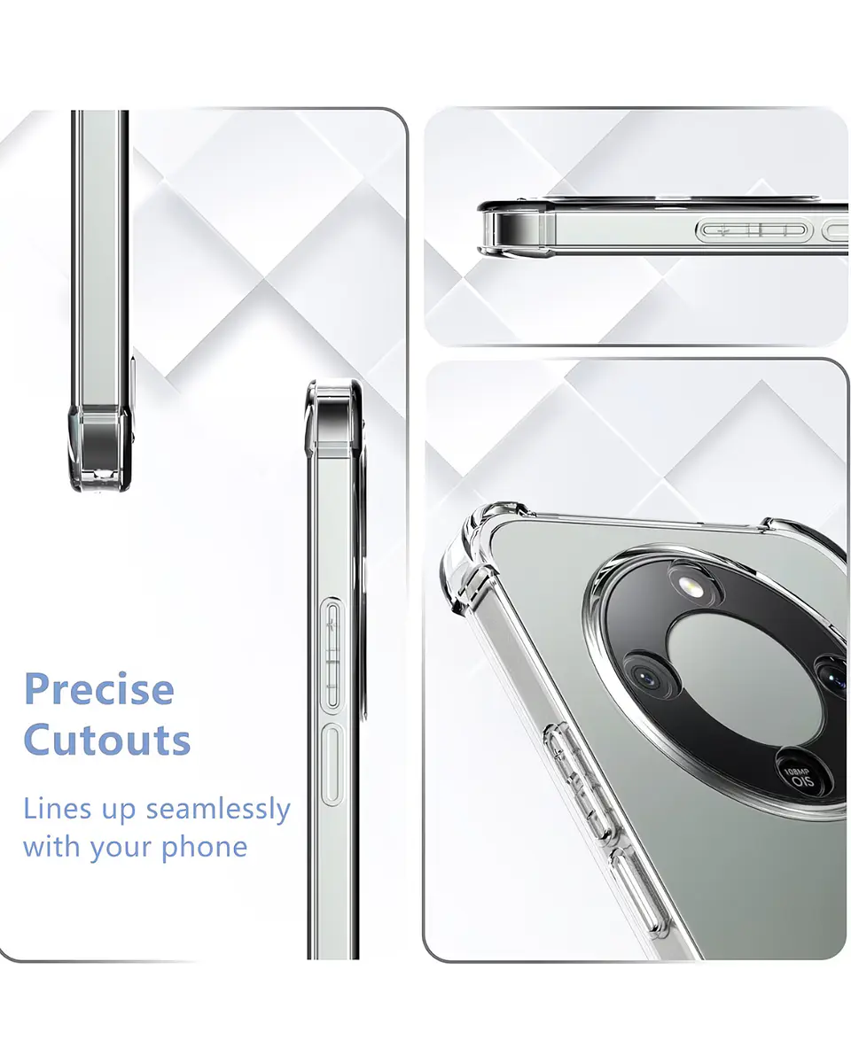 Carcasa Transparente Para Honor Magic 8 lite 3