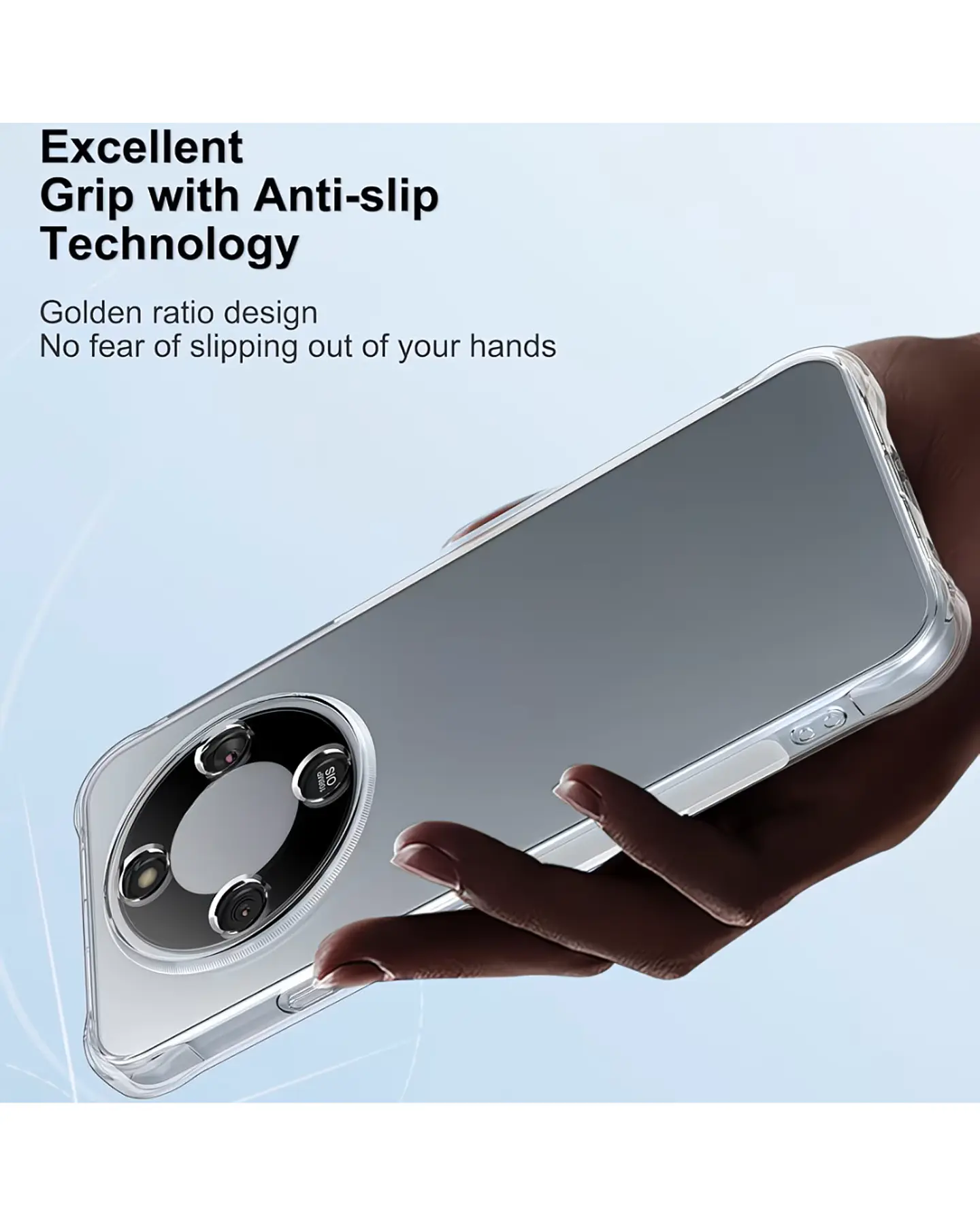 Carcasa Transparente Para Honor Magic 8 lite 4
