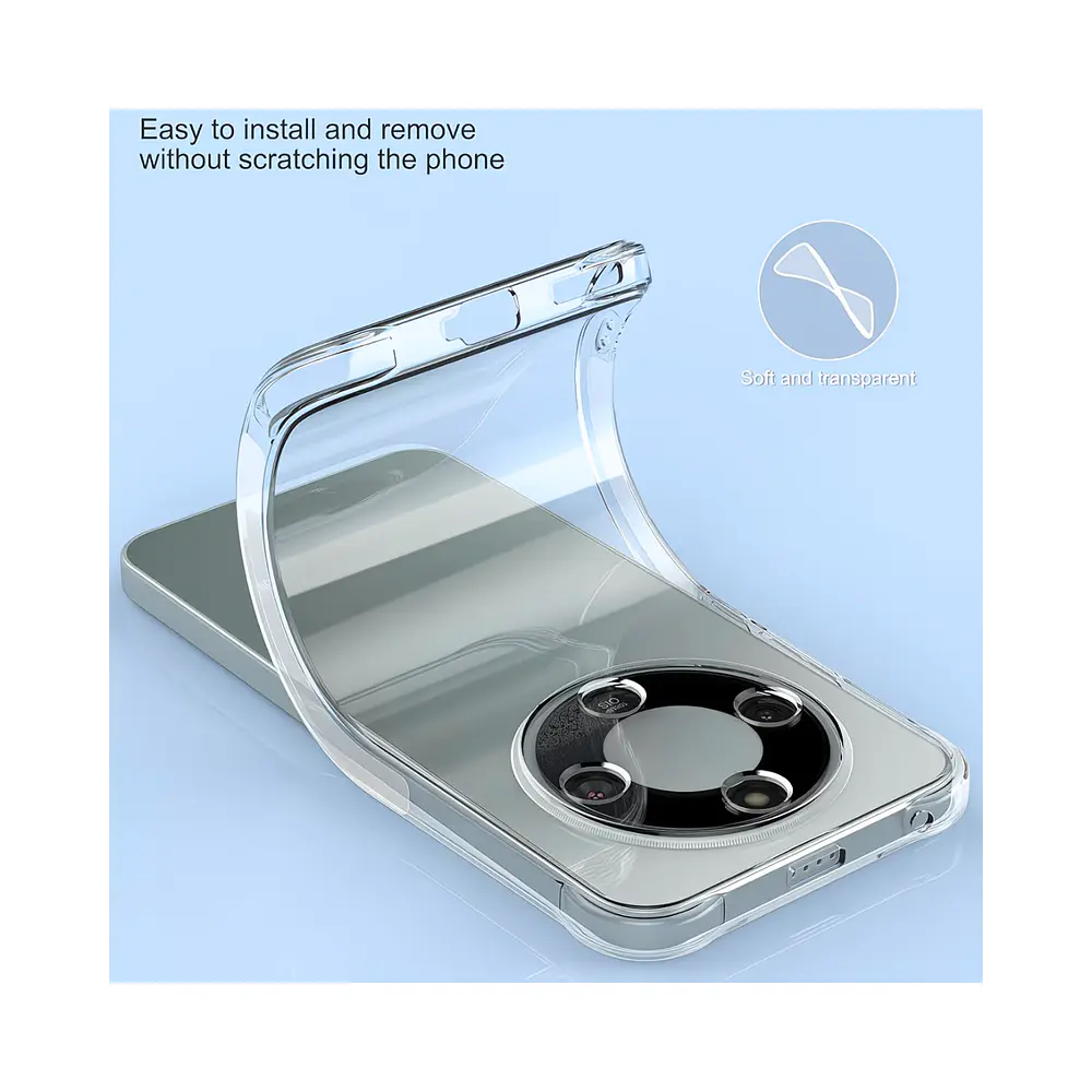 Carcasa Transparente Para Honor Magic 8 lite