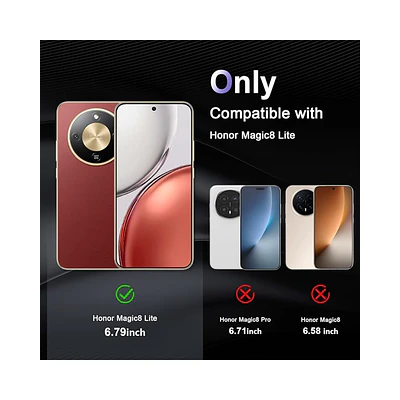 Carcasa Transparente Para Honor Magic 8 lite