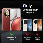 Carcasa Transparente Para Honor Magic 8 lite