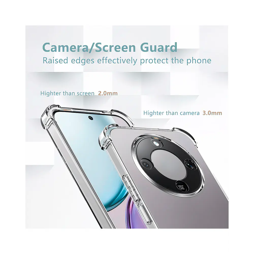 Carcasa Transparente Para Honor Magic 8 lite