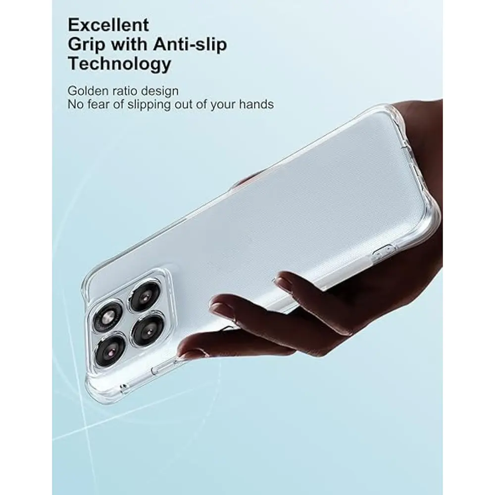 Carcasa Transparente Reforzada para Motorola Edge 70 5g