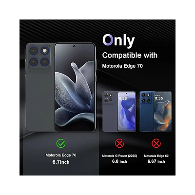 Carcasa Transparente Reforzada para Motorola Edge 70 5g