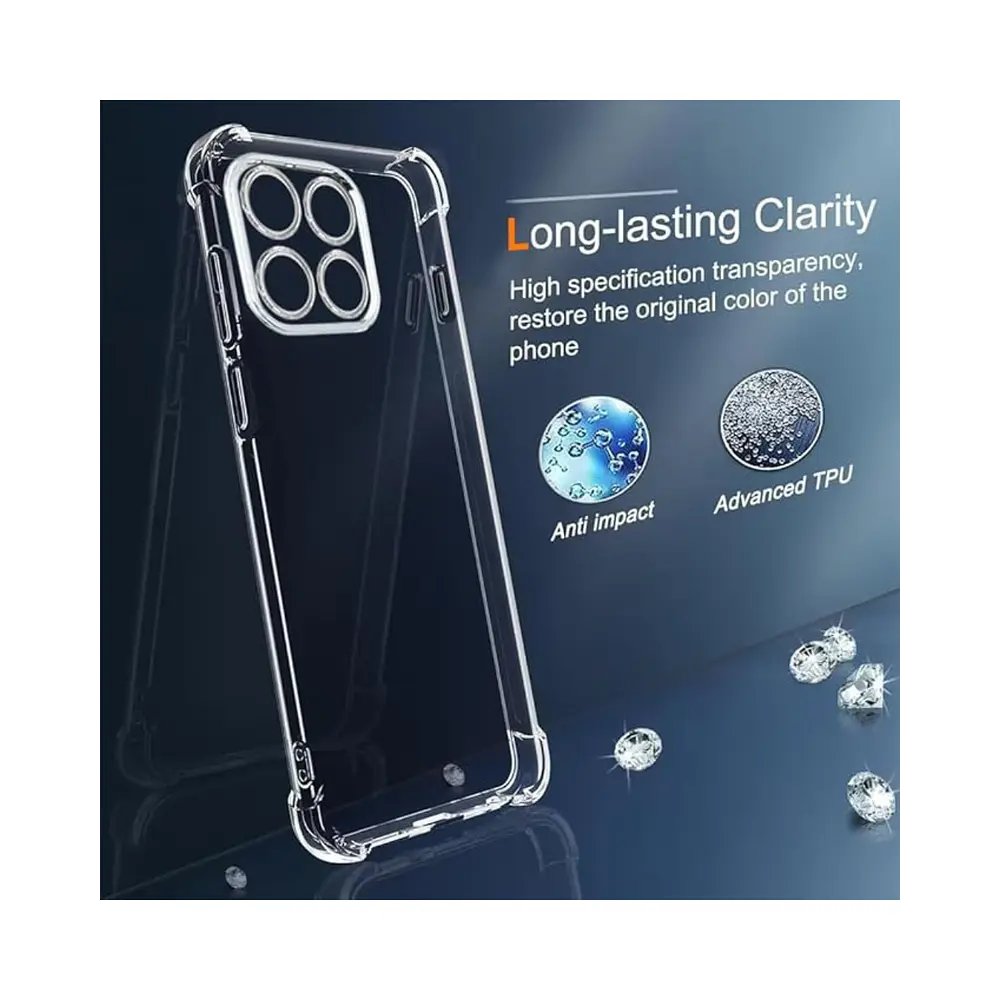 Carcasa Transparente Reforzada para Motorola Edge 70 5g