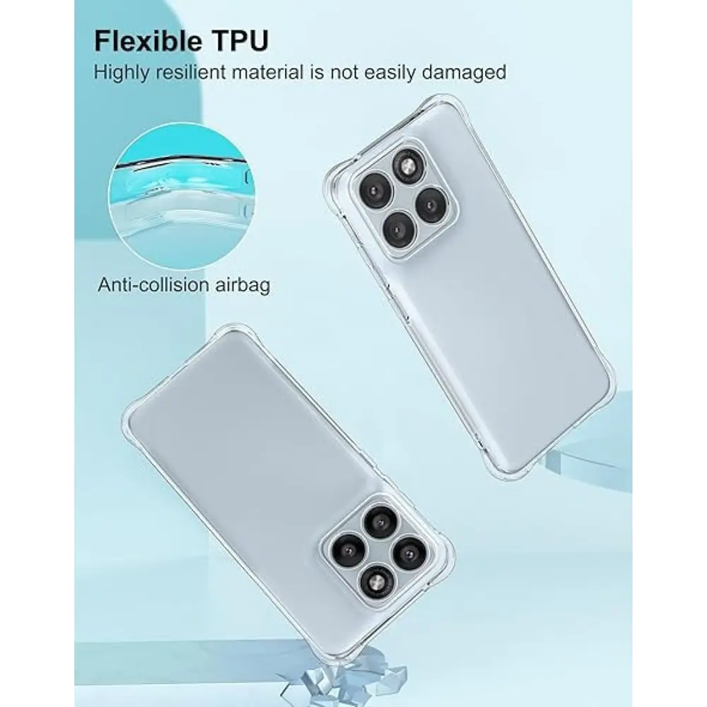 Carcasa Transparente Reforzada para Motorola Edge 70 5g