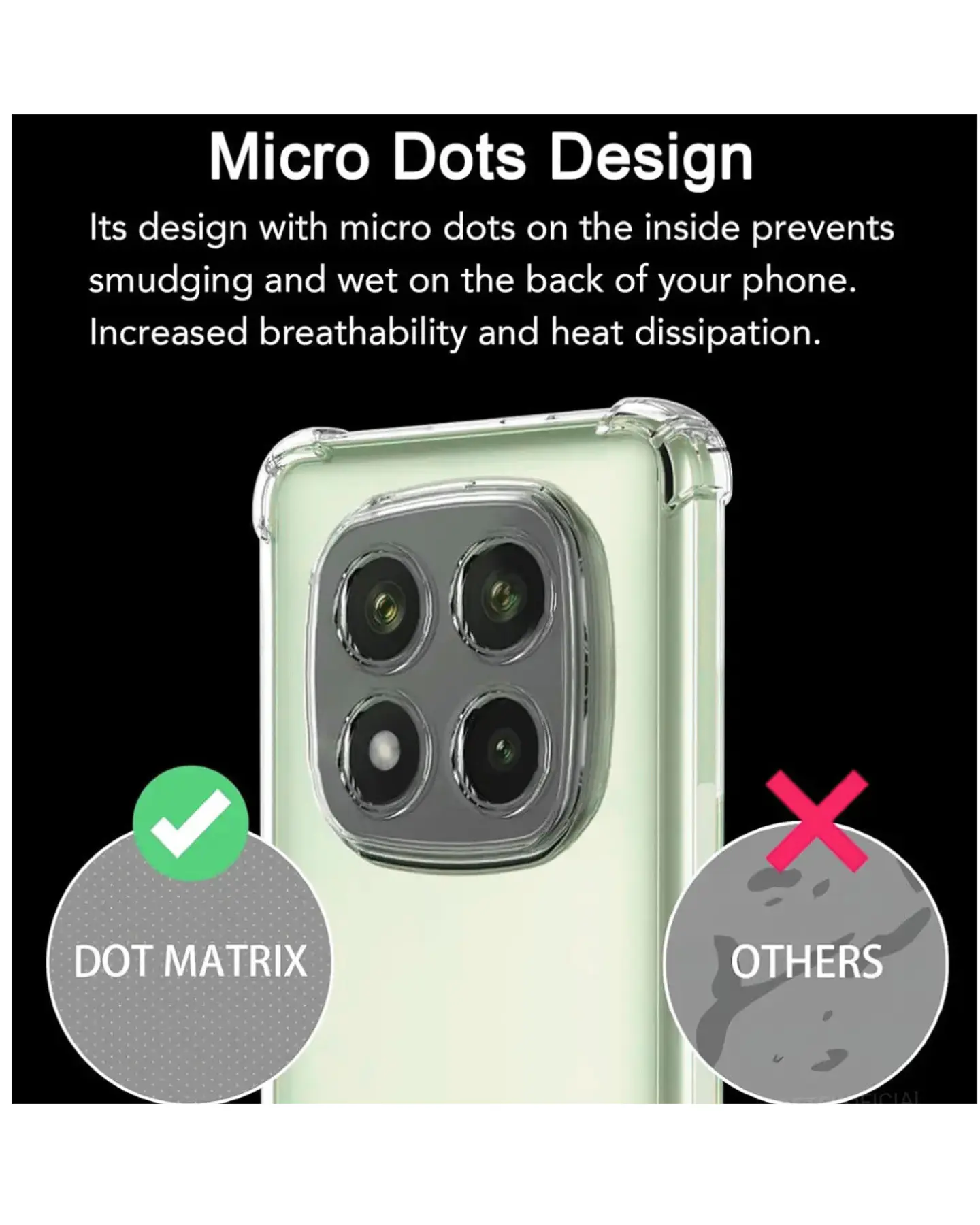Carcasa Anti Golpes Transparente Para Redmi Note 15 4G / Note 15 5G 5