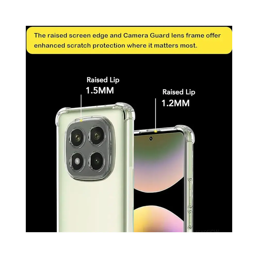 Carcasa Anti Golpes Transparente para Redmi Note 15 5g 