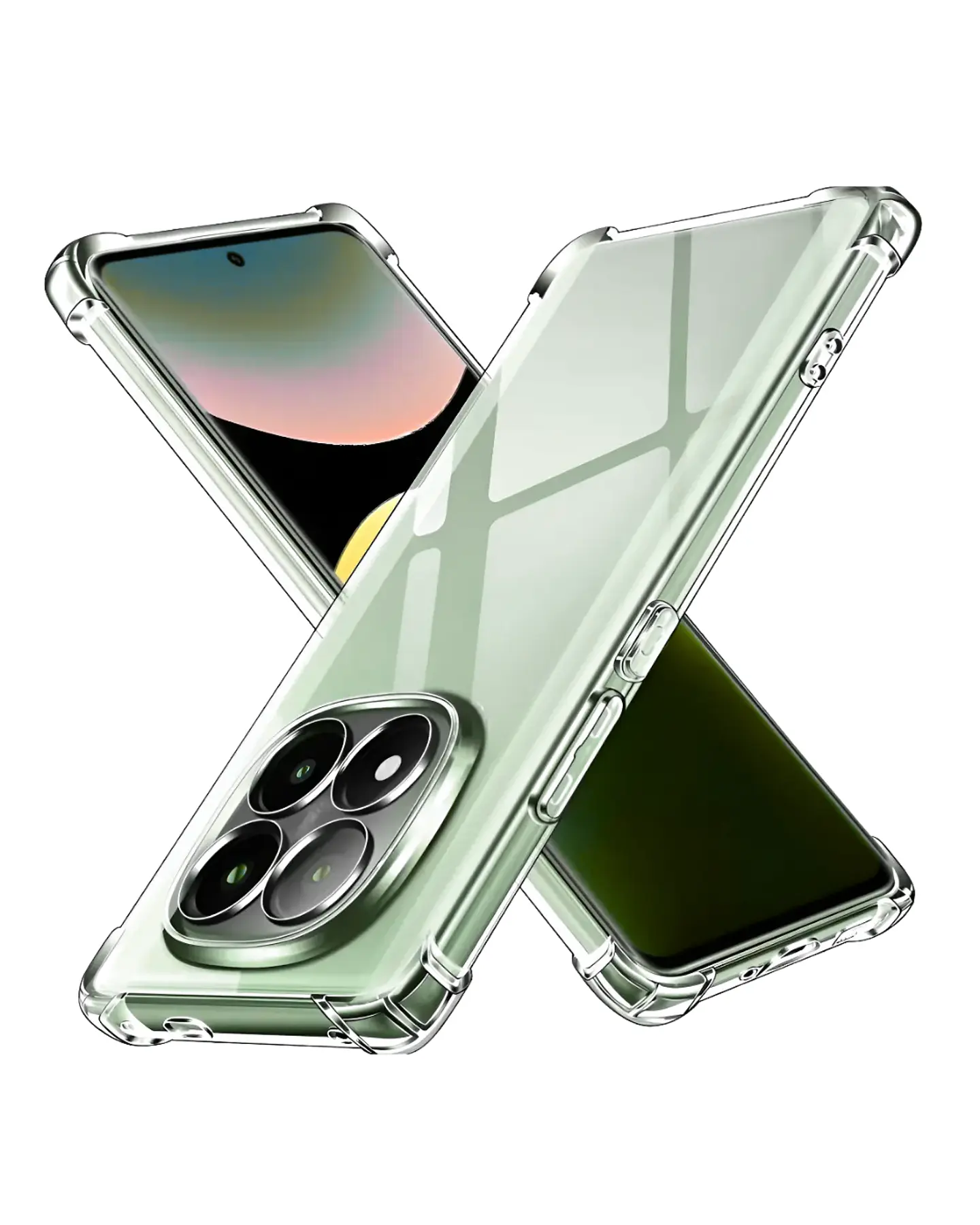 Carcasa Anti Golpes Transparente Para Redmi Note 15 4G / Note 15 5G 1