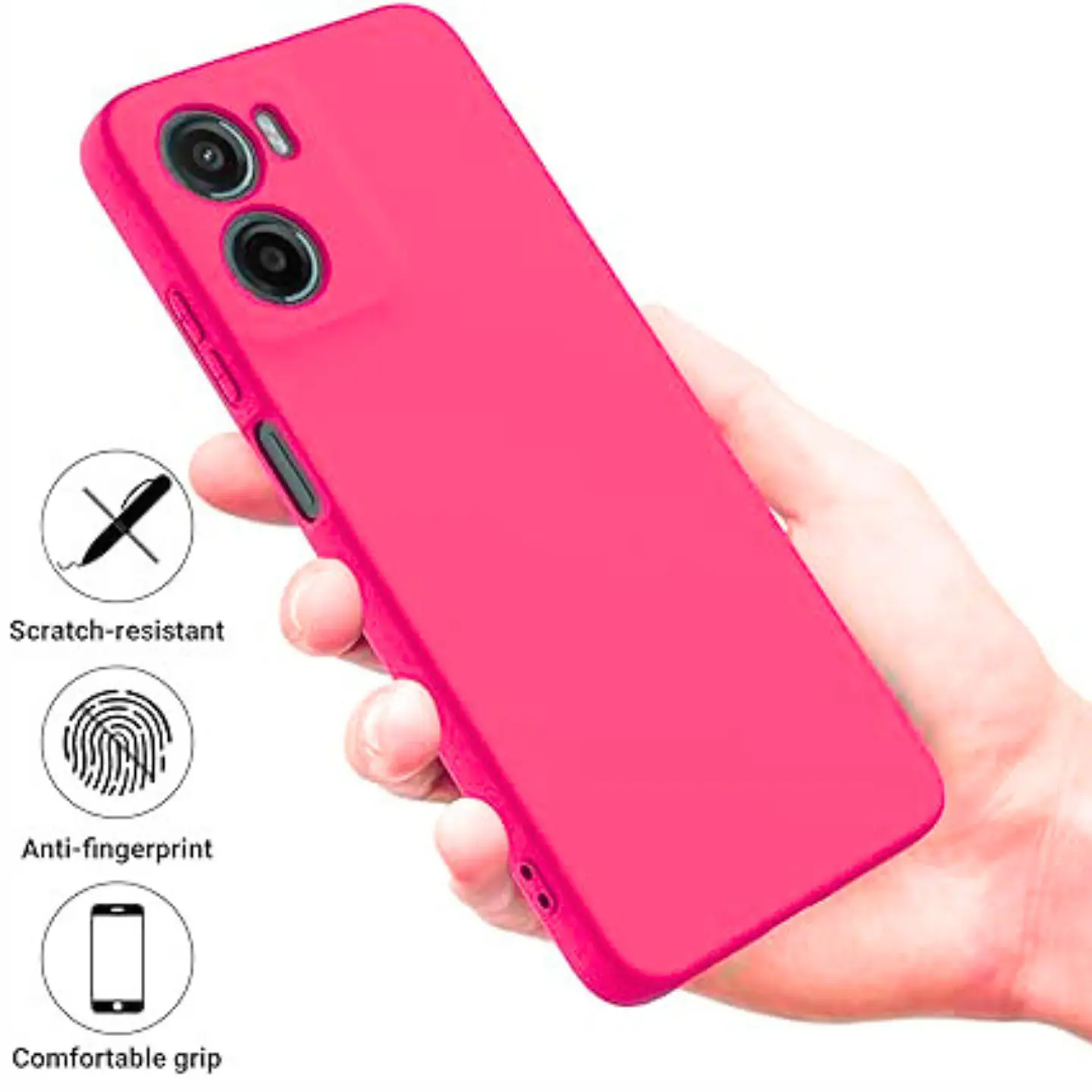 Carcasa Silicona Color para Motorola G06 4g 16