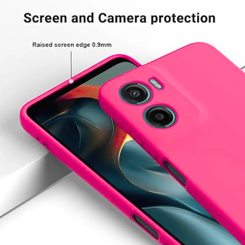 Carcasa Silicona Color para Motorola G06 4g