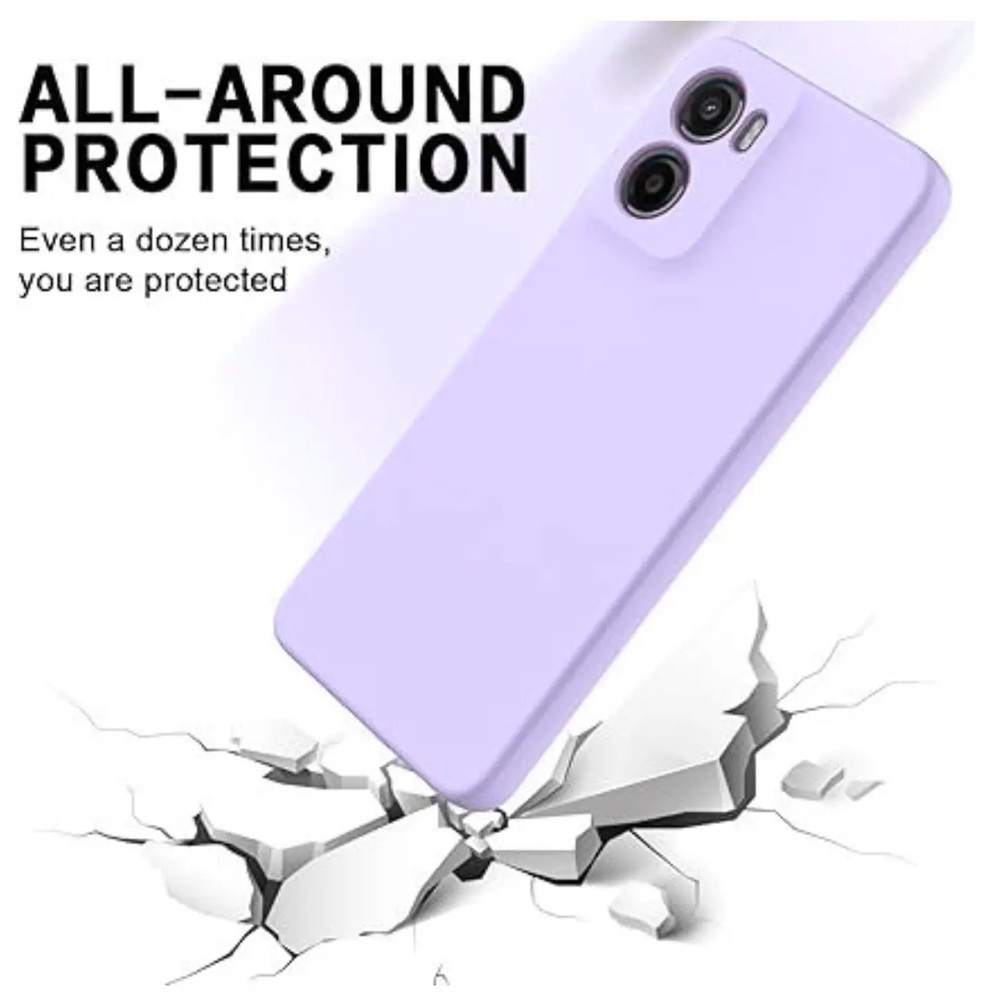 Carcasa Silicona Color para Motorola G06 4g 22