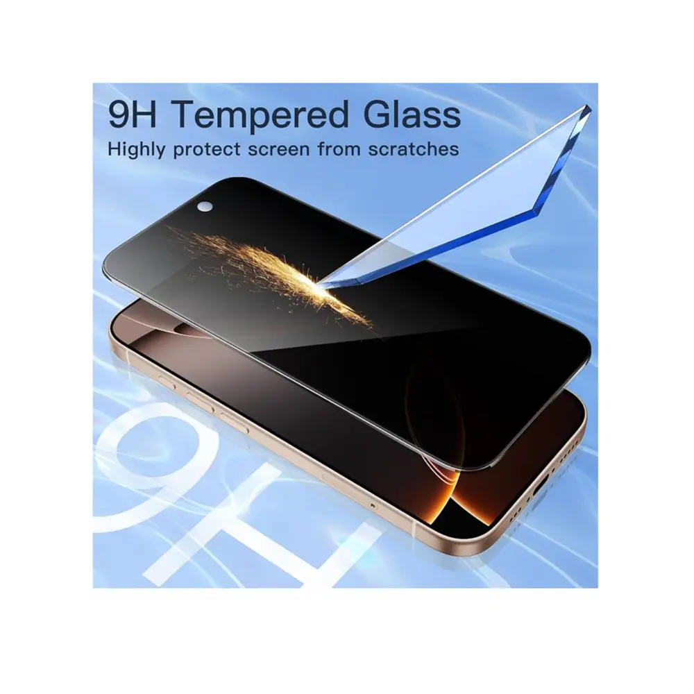 Lamina Mica De Vidrio Antiespía Para iPhone 16 Pro Max 