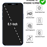 Lamina Mica De Vidrio Antiespía Para iPhone 12 iPhone 12 Pro