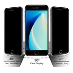 Lamina Mica De Vidrio Antiespía Para iPhone 7 iPhone 8 