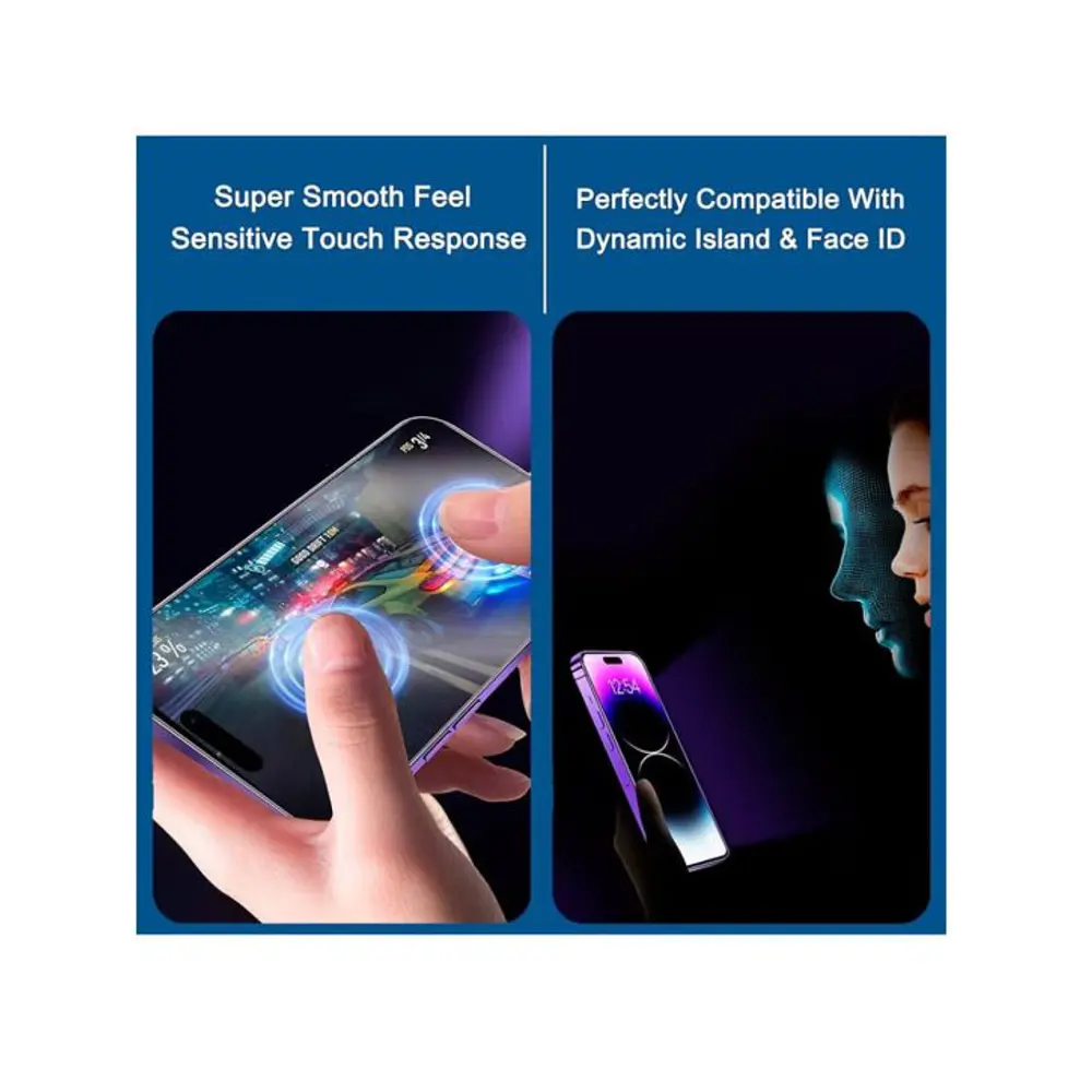 Lamina Mica De Vidrio Antiespía Para iPhone 14 Pro 