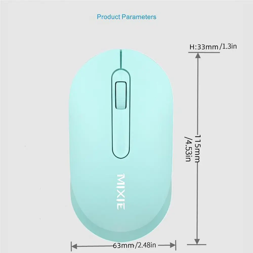 Mouse Inalámbrico Bluetooth Recargable USB