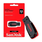 Pendrive SanDisk Cruzer Blade 64GB 2.0  