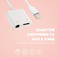 Adaptador Lightning de 3.5mm  Audio + Carga para iPhone  - Miniatura 5