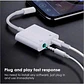 Adaptador Lightning de 3.5mm  Audio + Carga para iPhone  - Miniatura 6