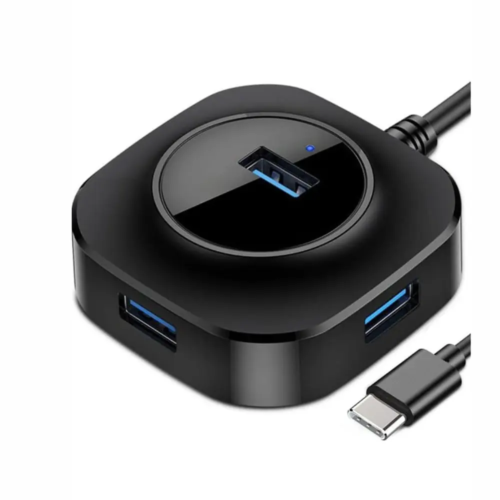 Hub Usb de 4 Puertos Tipo C