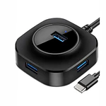 Hub Usb de 4 Puertos Tipo C