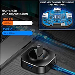 Hub Usb de 4 Puertos Tipo C
