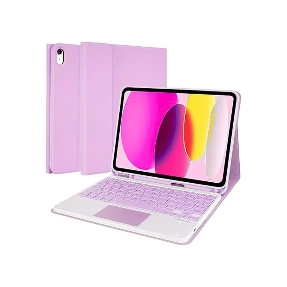 Funda Con Teclado Español Touchpad Para iPad Air 11 M4 2026