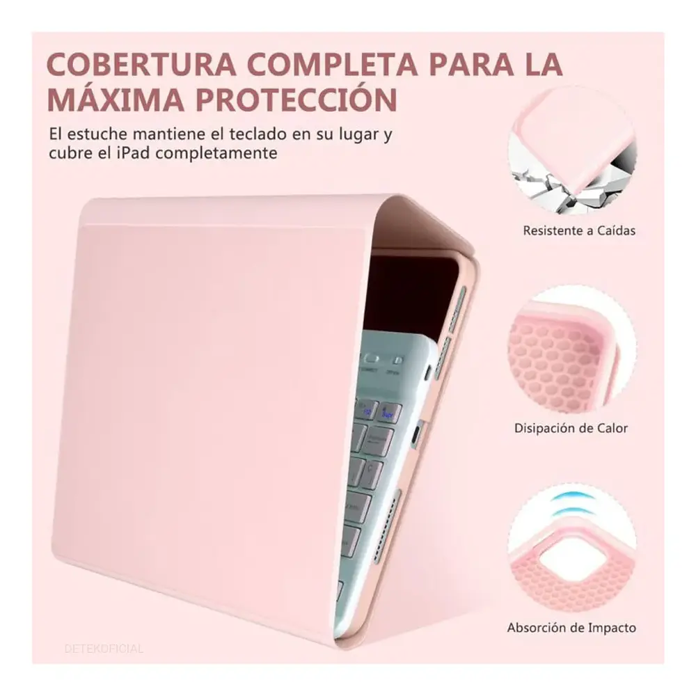 Funda Con Teclado Español Touchpad Para iPad Air 11 M4 2026