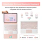 Funda Con Teclado Español Touchpad Para iPad Air 11 M4 2026 - Miniatura 9